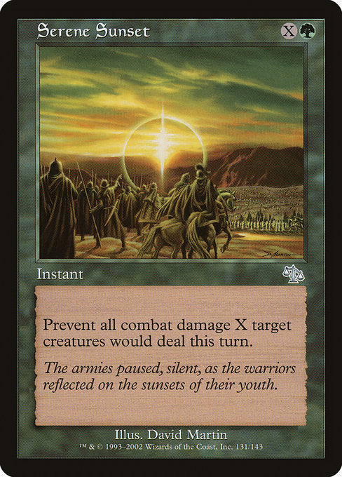 Serene Sunset - Nonfoil