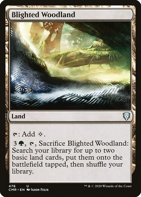 Blighted Woodland - Nonfoil