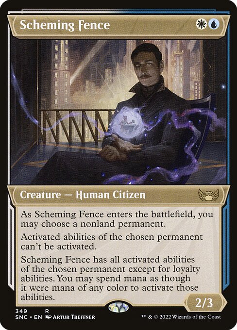Scheming Fence - Nonfoil