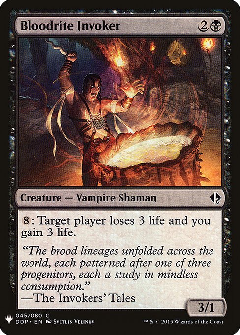 Bloodrite Invoker - Nonfoil