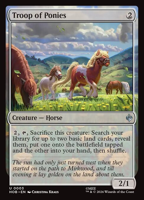 Troop of Ponies