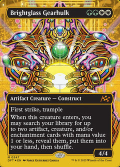 Brightglass Gearhulk (Borderless - Gold Foil)