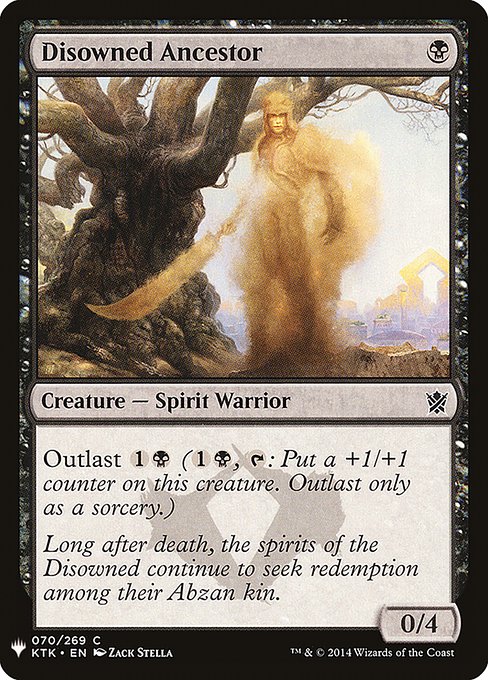 Disowned Ancestor - Nonfoil