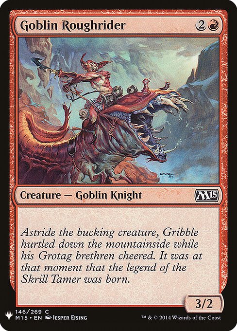 Goblin Roughrider - Nonfoil