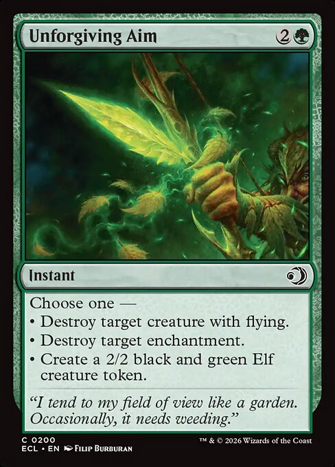 Unforgiving Aim - Nonfoil