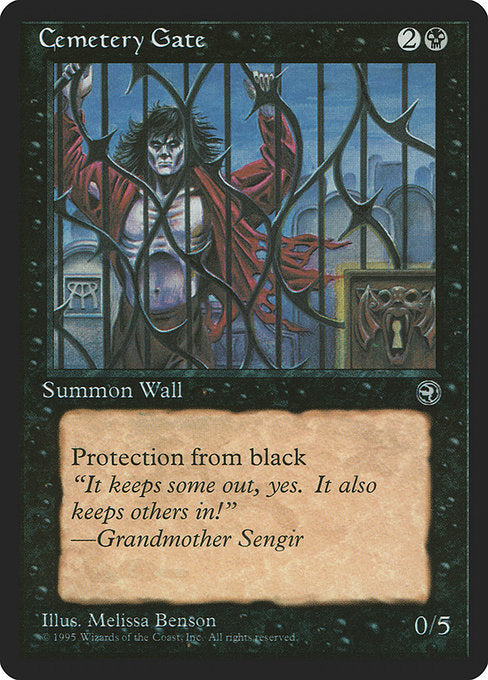 Cemetery Gate - Nonfoil