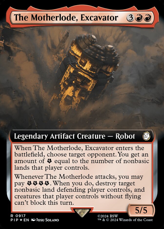 The Motherlode, Excavator (Extended Art - Surge Foil)