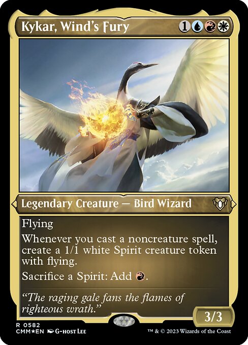 Kykar, Wind's Fury - Etched