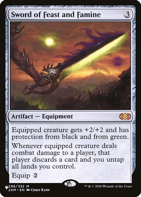 Sword of Feast and Famine - Nonfoil