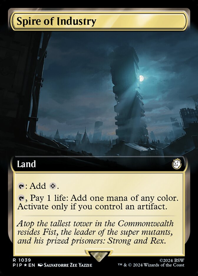 Spire of Industry (Extended Art - Surge Foil)