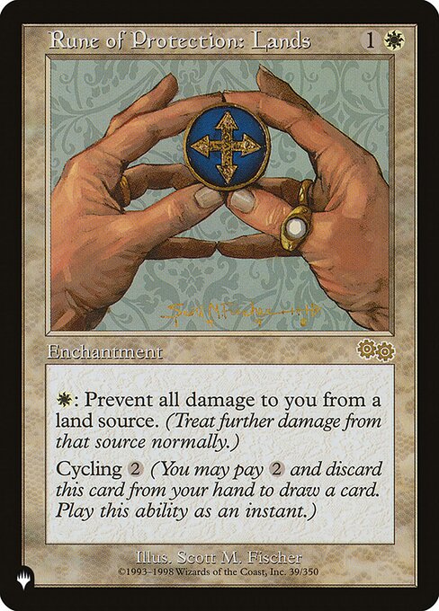 Rune of Protection: Lands - Nonfoil