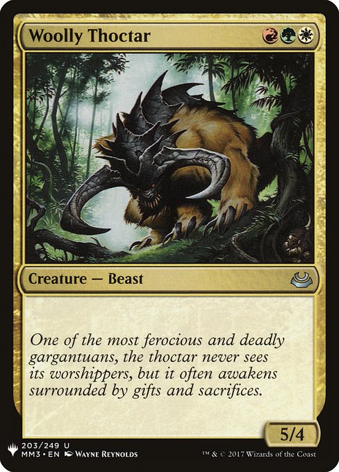 Woolly Thoctar - Nonfoil