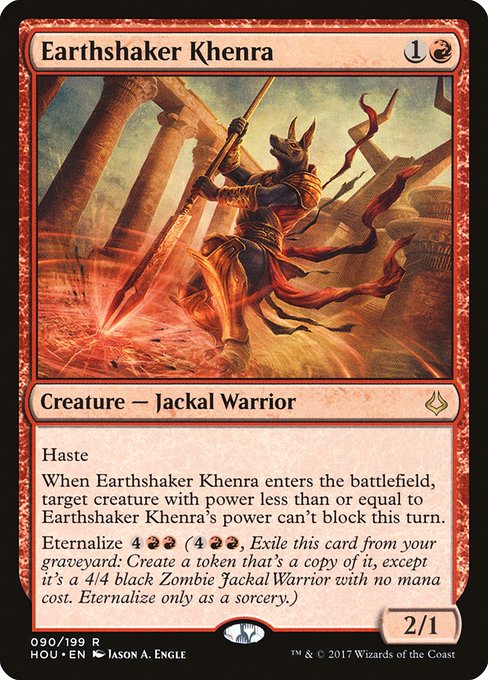 Earthshaker Khenra - Nonfoil