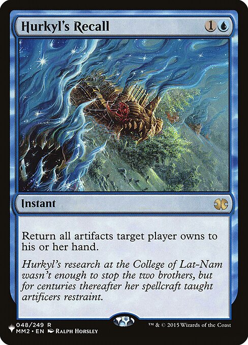 Hurkyl's Recall - Nonfoil