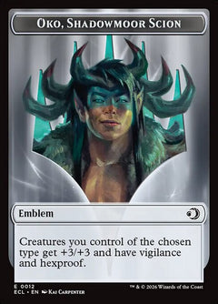 Oko, Shadowmoor Scion Emblem (Lorwyn Eclipsed)