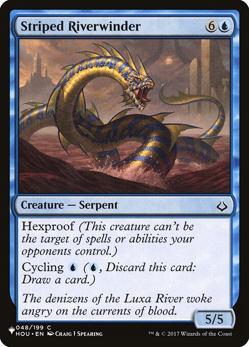 Striped Riverwinder - Nonfoil