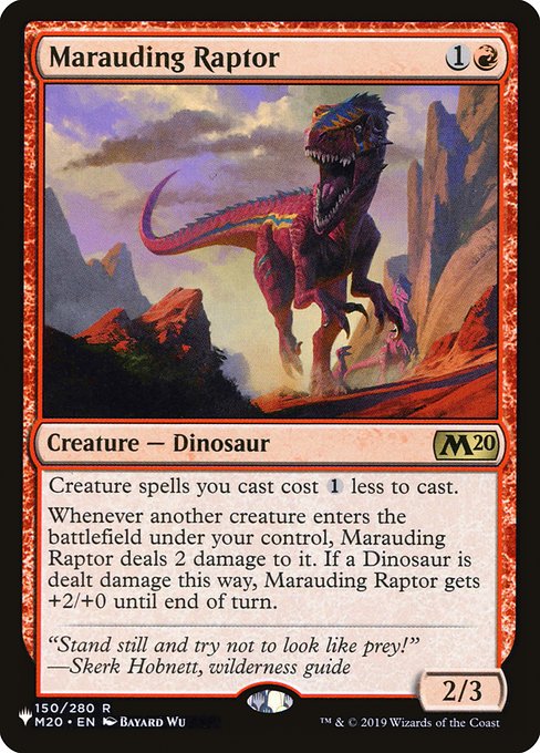 Marauding Raptor - Nonfoil