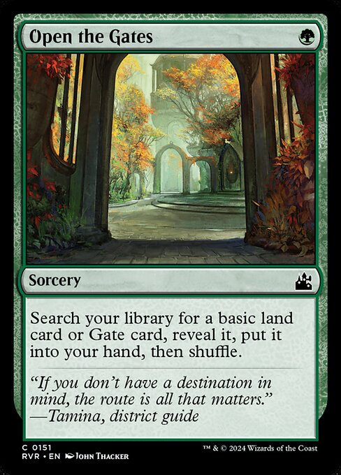 Open the Gates - Nonfoil