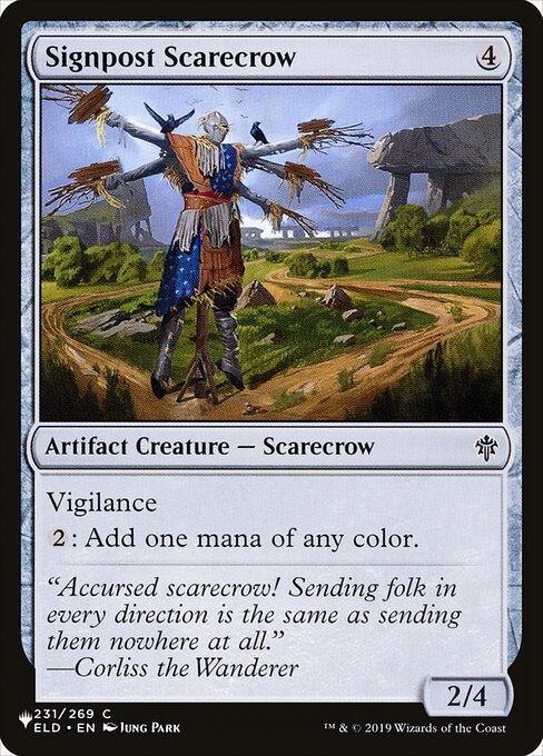 Signpost Scarecrow - Nonfoil