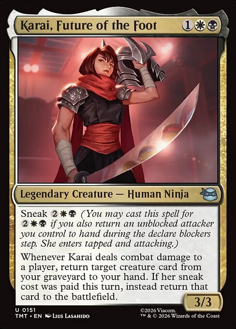Karai, Future of the Foot - Nonfoil