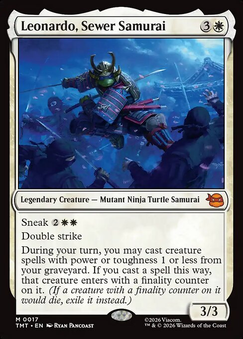Leonardo, Sewer Samurai - Nonfoil