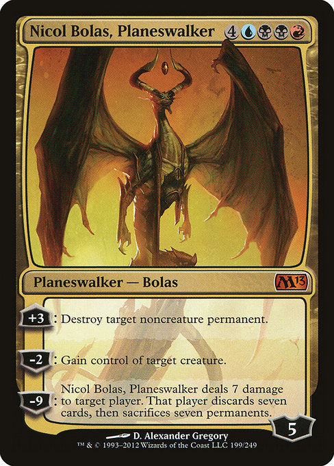 Nicol Bolas, Planeswalker - Nonfoil