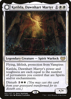 Katilda, Dawnhart Martyr // Katilda's Rising Dawn