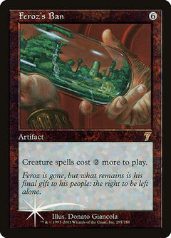 Feroz's Ban (Foil Variant)