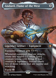 Andúril, Flame of the West (Classic Artist Borderless)