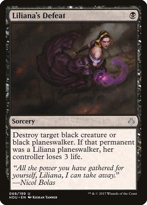 Liliana's Defeat - Nonfoil