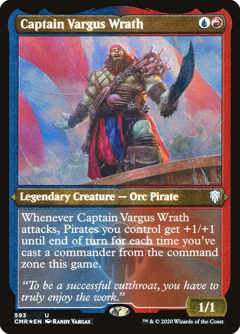 Captain Vargus Wrath - Etched