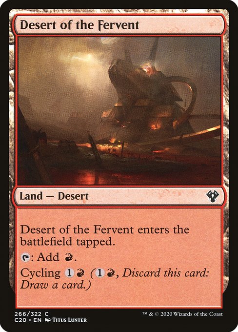 Desert of the Fervent - Nonfoil