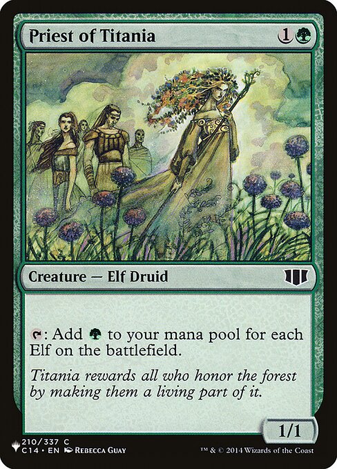 Priest of Titania - Nonfoil