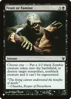 Feast or Famine (DDJ-72)