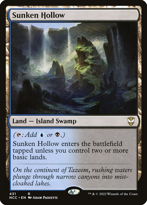Sunken Hollow - Nonfoil