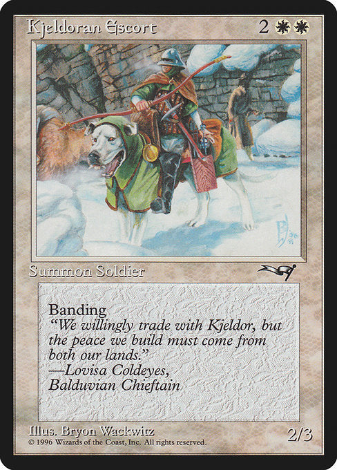 Kjeldoran Escort - Nonfoil