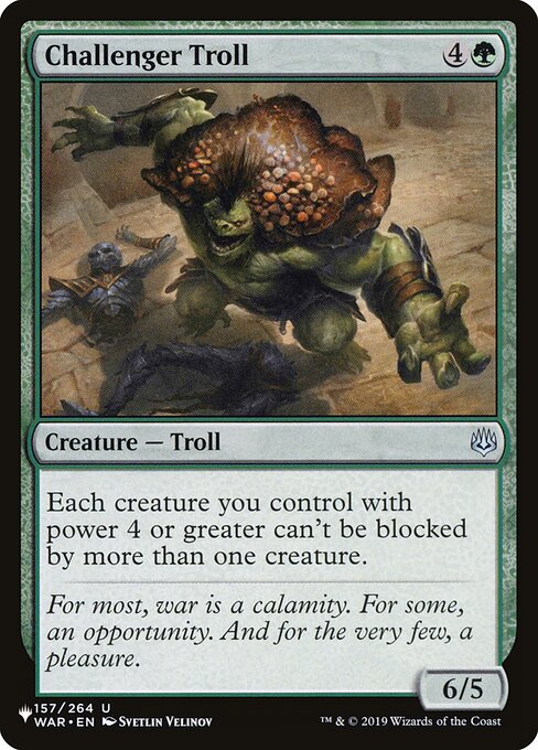 Challenger Troll - Nonfoil