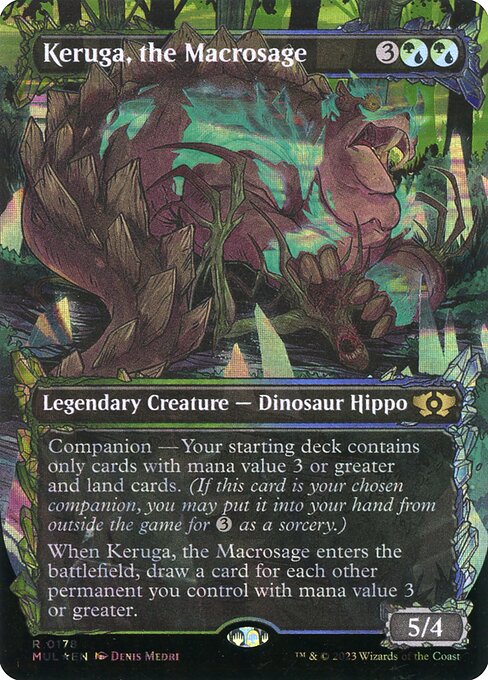 Keruga, the Macrosage - Foil