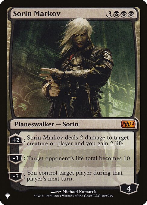 Sorin Markov - Nonfoil