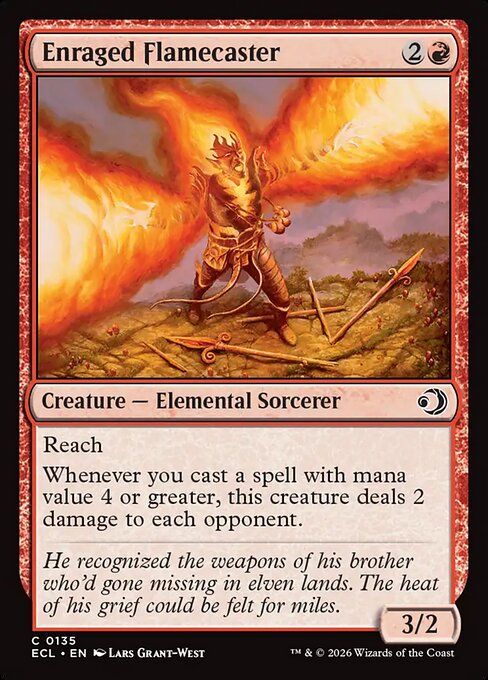 Enraged Flamecaster - Nonfoil