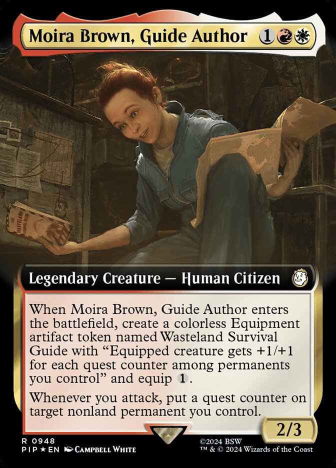 Moira Brown, Guide Author (Extended Art - Surge Foil)