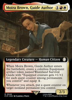 Moira Brown, Guide Author (Extended Art - Surge Foil)