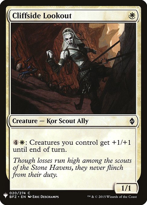 Cliffside Lookout - Nonfoil