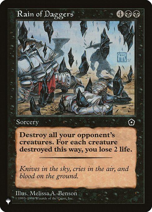 Rain of Daggers - Nonfoil