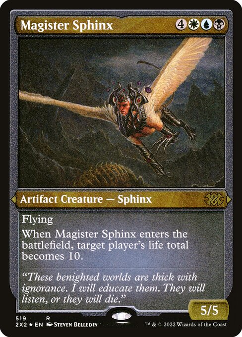 Magister Sphinx - Etched