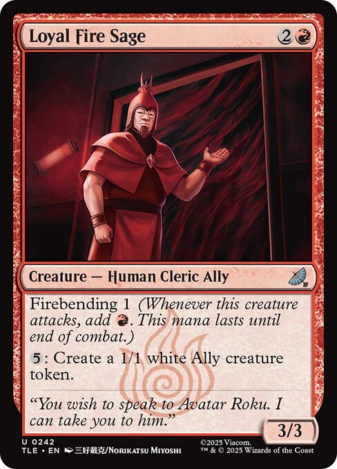 Loyal Fire Sage - Nonfoil