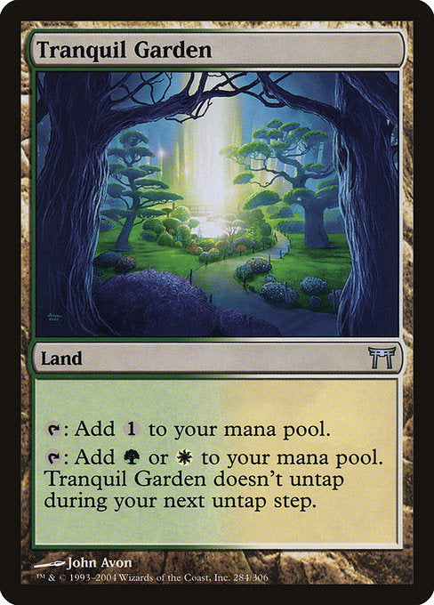Tranquil Garden - Nonfoil