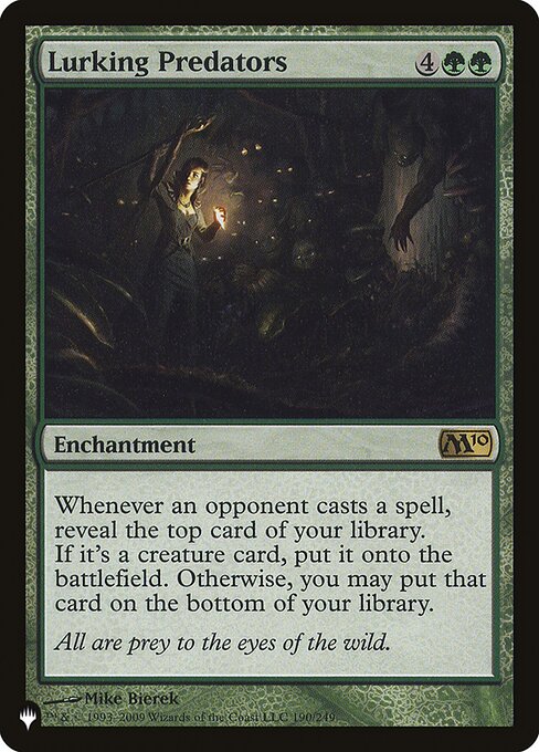 Lurking Predators - Nonfoil