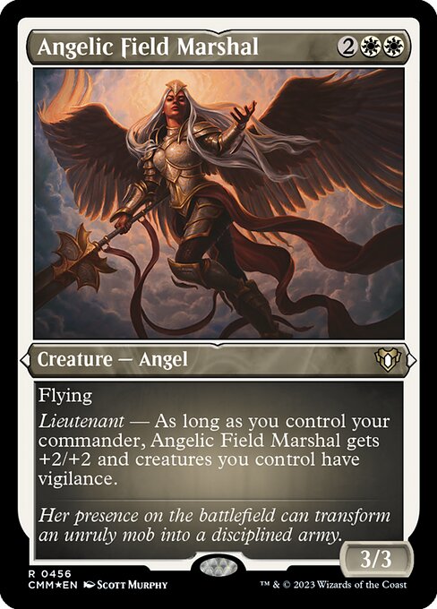 Angelic Field Marshal - Etched
