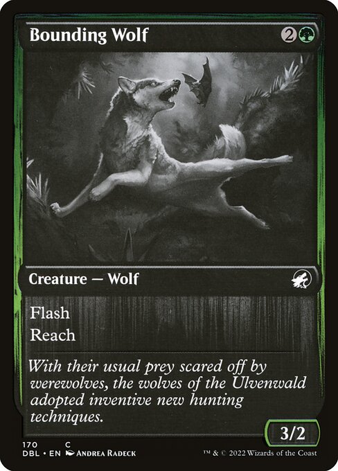 Bounding Wolf - Nonfoil